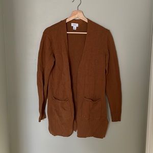 Brown Old Navy cardigan